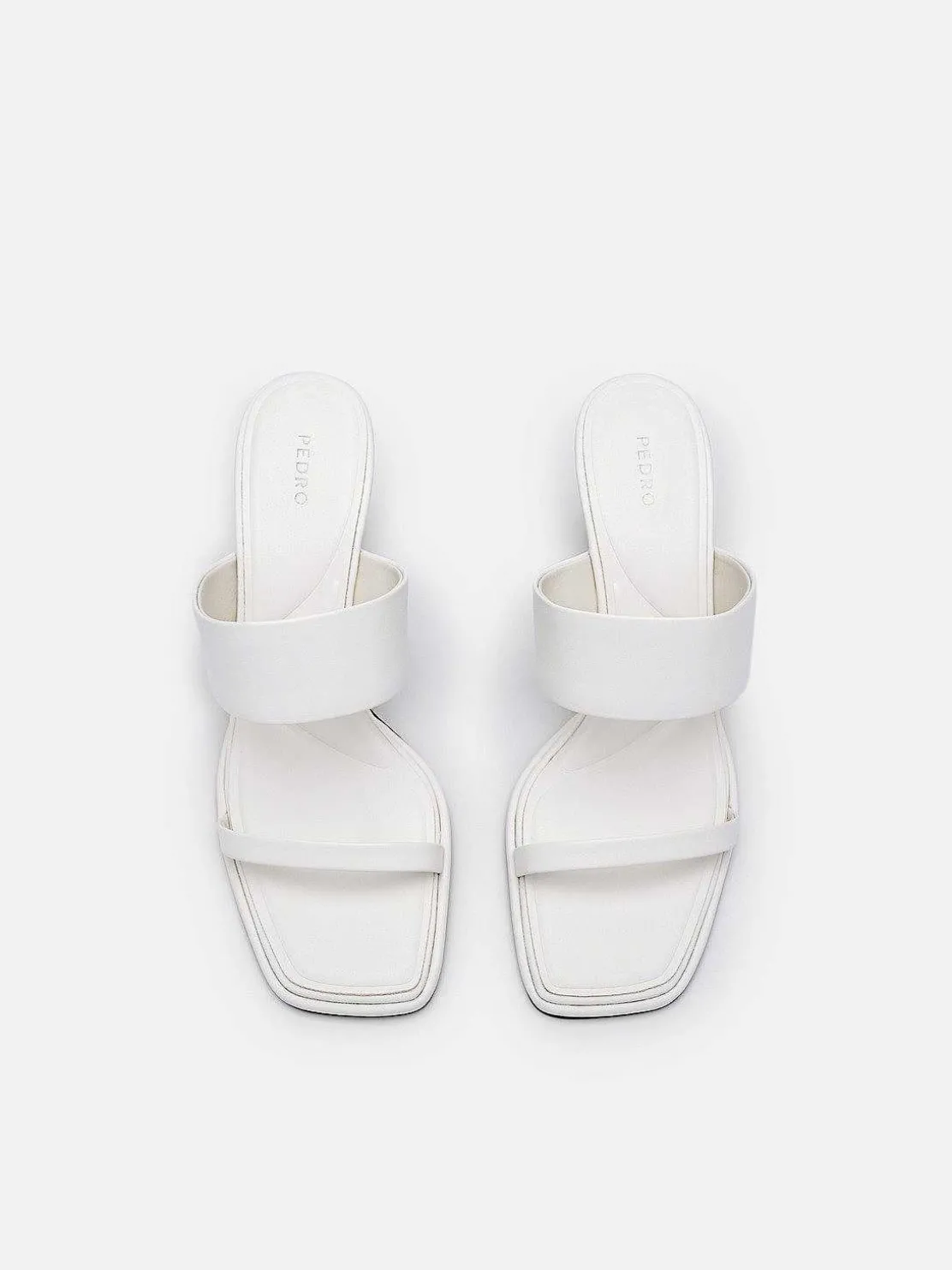 Amelie Leather Heel Sandals