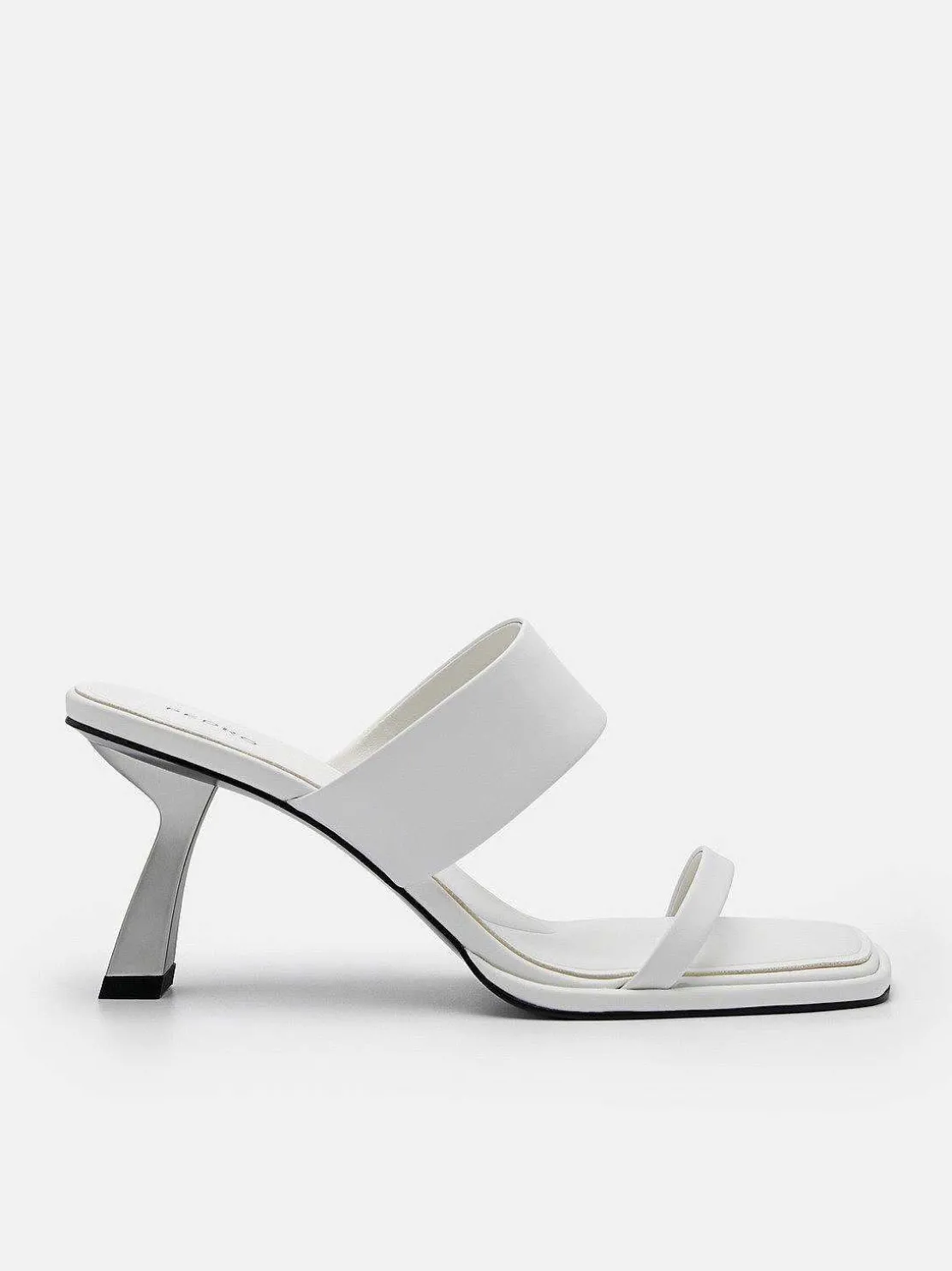 Amelie Leather Heel Sandals