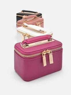 Ari Leather Mini Vanity Case