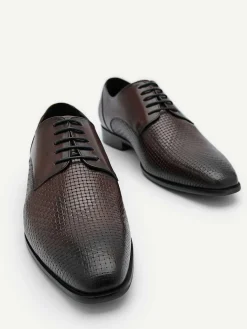 Brando Leather Derby Shoes