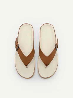 Buckle Thong Sandals