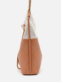 Cala Quilted Drawstring Tote