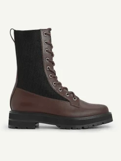 Chunky Lace-Up Boots