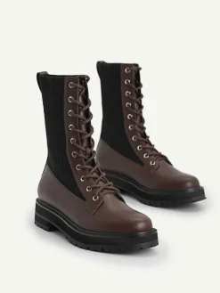 Chunky Lace-Up Boots