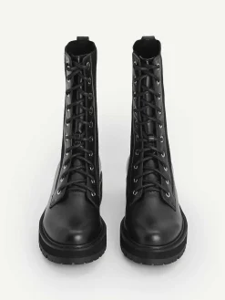 Chunky Lace-Up Boots