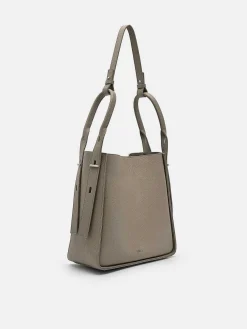 Demi Leather Hobo Bag