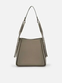 Demi Leather Hobo Bag