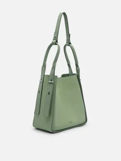 Demi Leather Hobo Bag