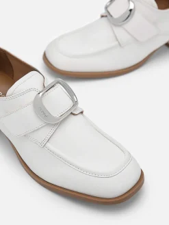 Eden Leather Heel Loafers