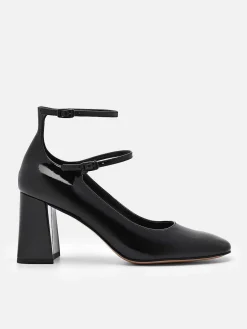 Effie Leather Heel Pumps