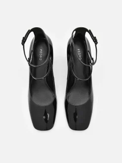 Effie Leather Heel Pumps