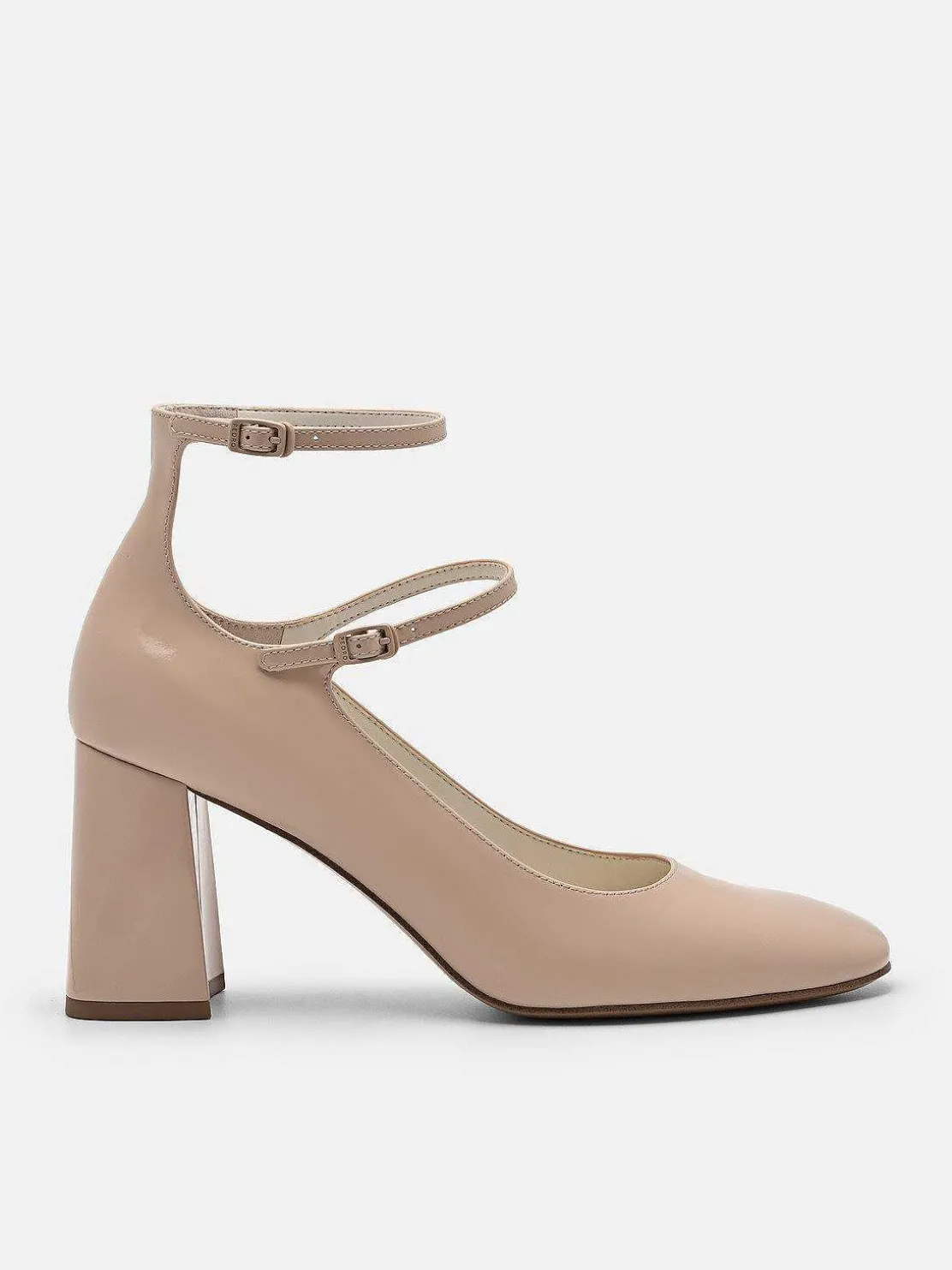 Effie Leather Heel Pumps
