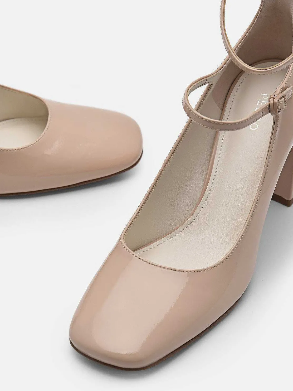 Effie Leather Heel Pumps