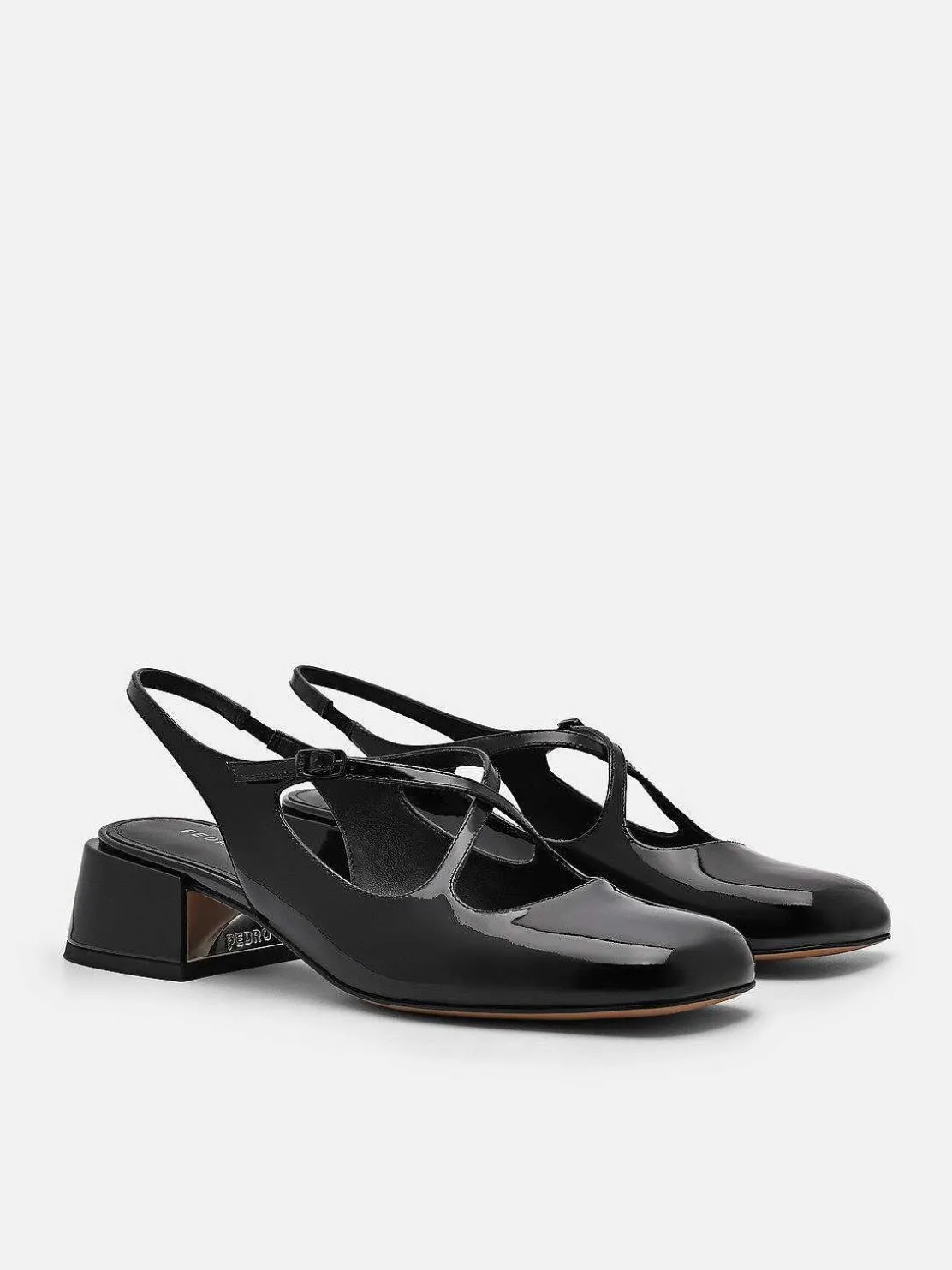 Effie Leather Mary Jane Pumps