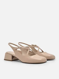 Effie Leather Mary Jane Pumps