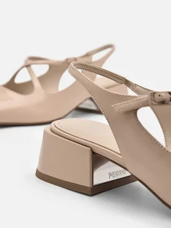 Effie Leather Mary Jane Pumps