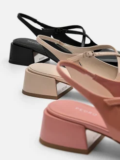 Effie Leather Mary Jane Pumps