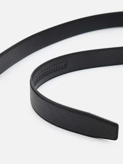 Embossed Leather Automatic Belt