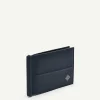 Embossed Leather Bi-Fold Money Clip