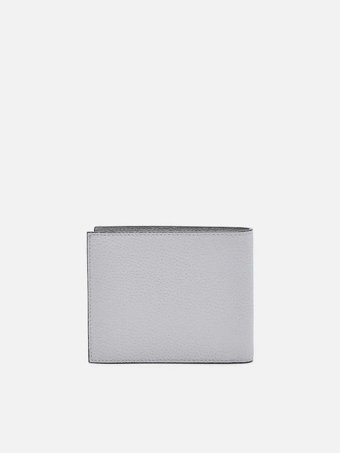 Embossed Leather Bi-Fold Wallet With Coin Pouch