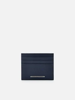 Embossed Leather Card Holder