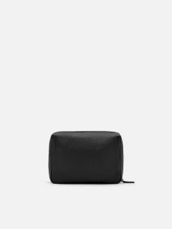 Embossed Leather Pouch