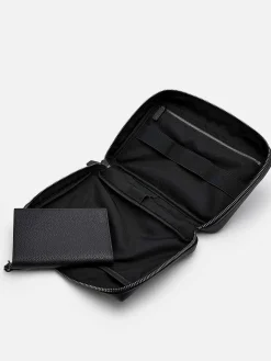 Embossed Leather Pouch