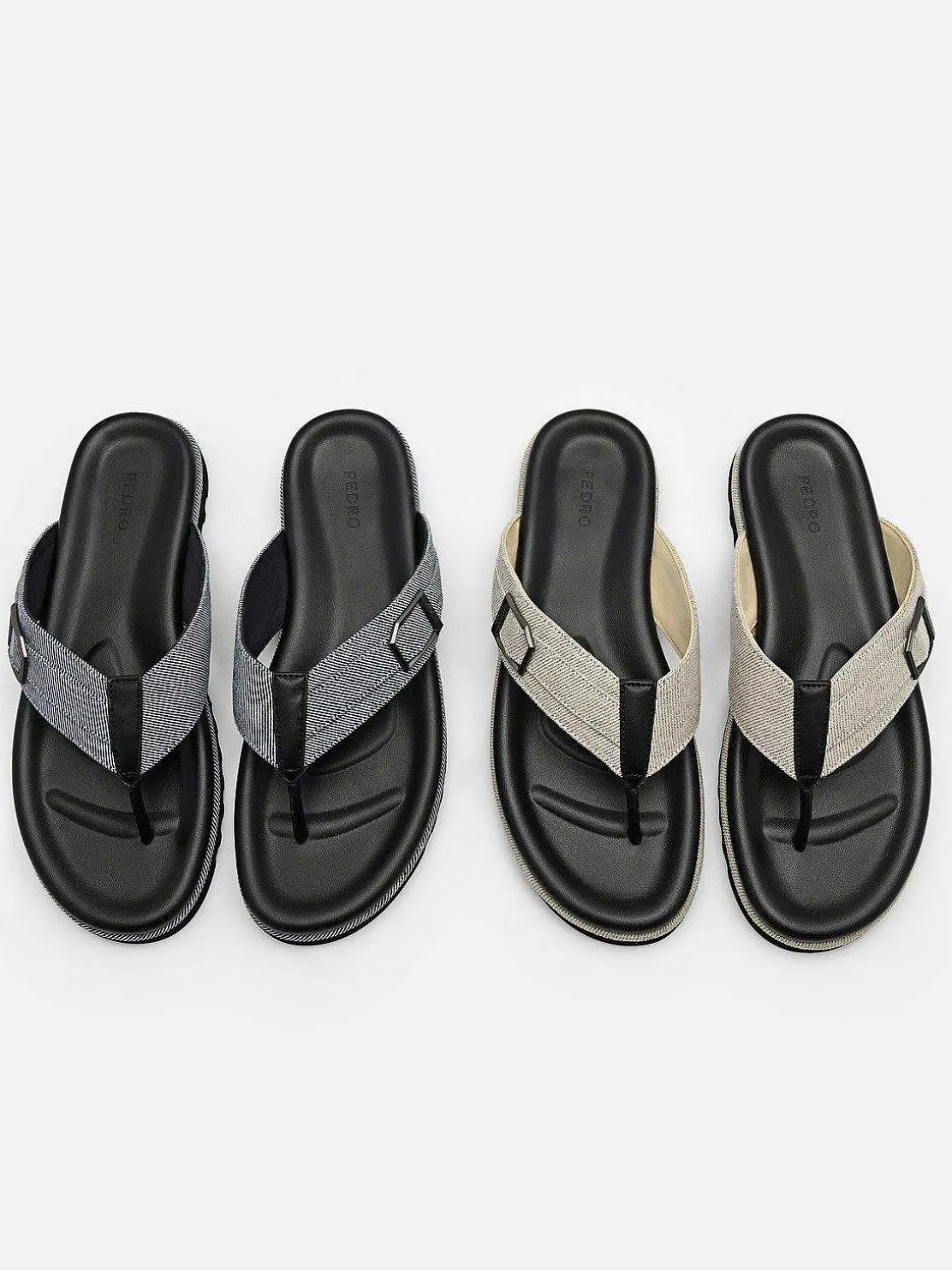 Ezra Fabric Thong Sandals