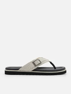 Ezra Fabric Thong Sandals