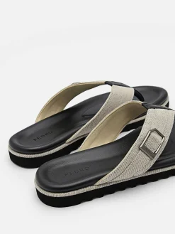 Ezra Fabric Thong Sandals