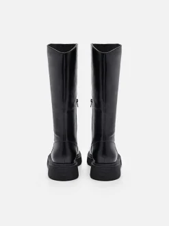 Flo Leather Knee Boots