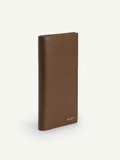 Full-Grain Long Leather Wallet
