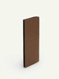 Full-Grain Long Leather Wallet