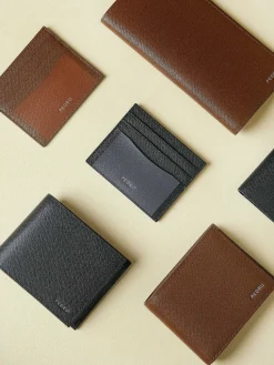 Full-Grain Long Leather Wallet
