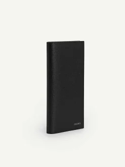 Full-Grain Long Leather Wallet