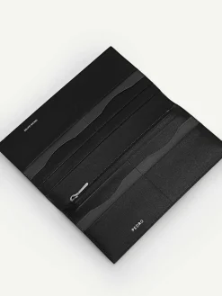 Full-Grain Long Leather Wallet