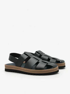 George Caged Sandals