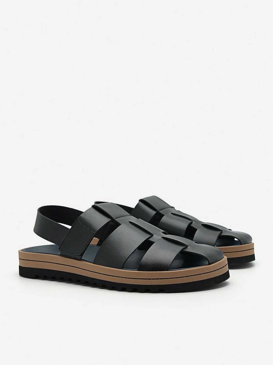 George Caged Sandals