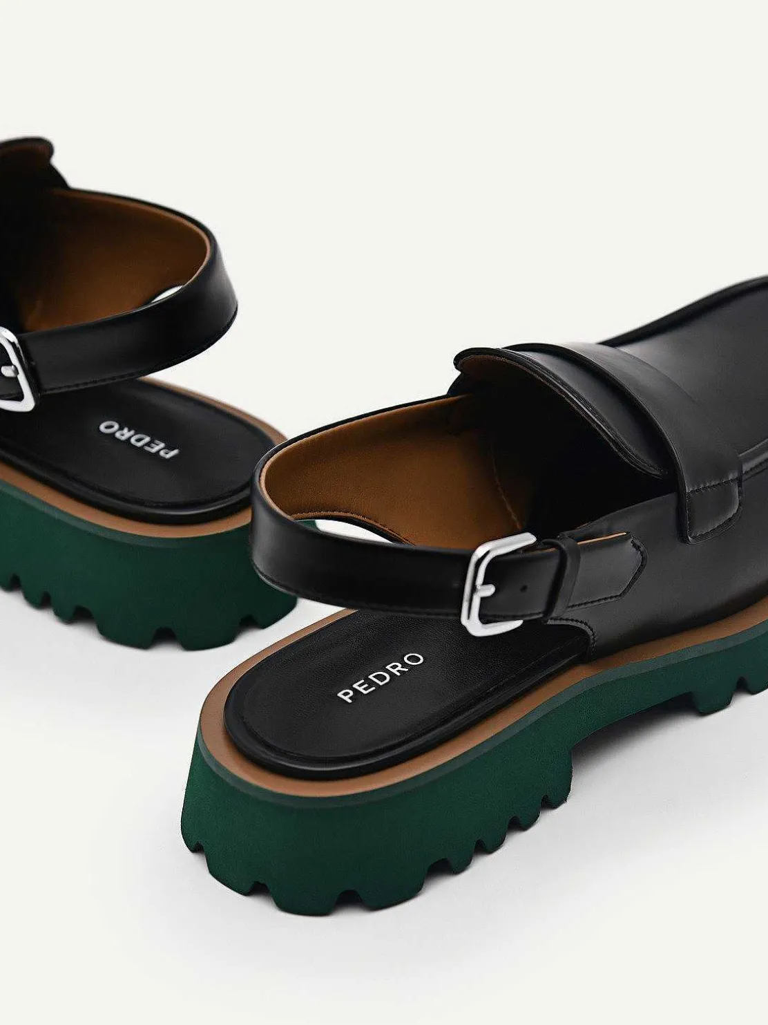 Grapnel Chunky Loafer Mule