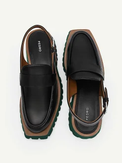 Grapnel Chunky Loafer Mule