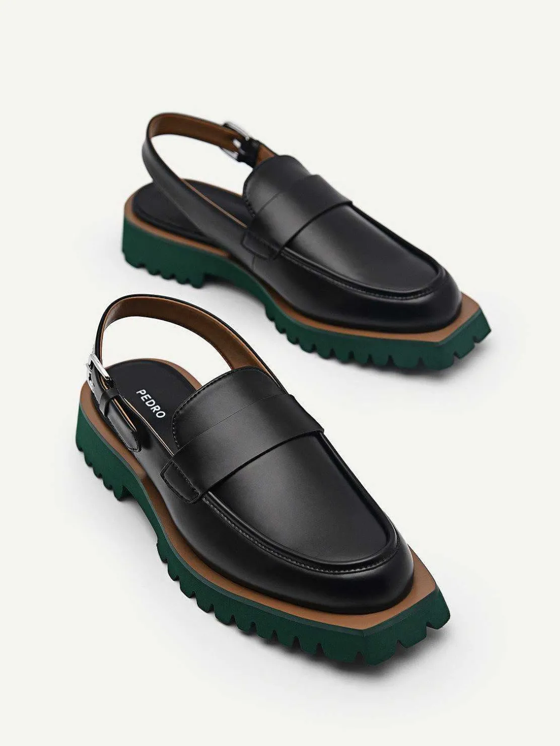 Grapnel Chunky Loafer Mule