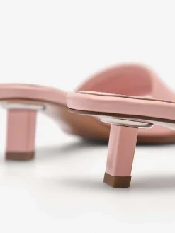 Heel Slip-On Sandals
