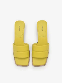 Heel Slip-On Sandals