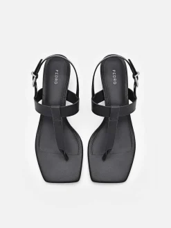 Helix Heel Sandals