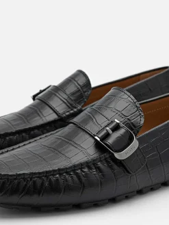 Helix Leather Driving Shoes