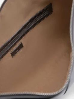 Helix Leather Hobo Bag