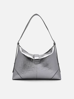 Helix Leather Hobo Bag