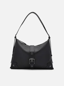 Helix Leather Hobo Bag