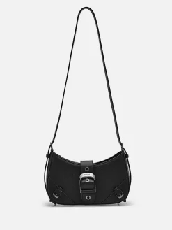 Helix Leather Shoulder Bag