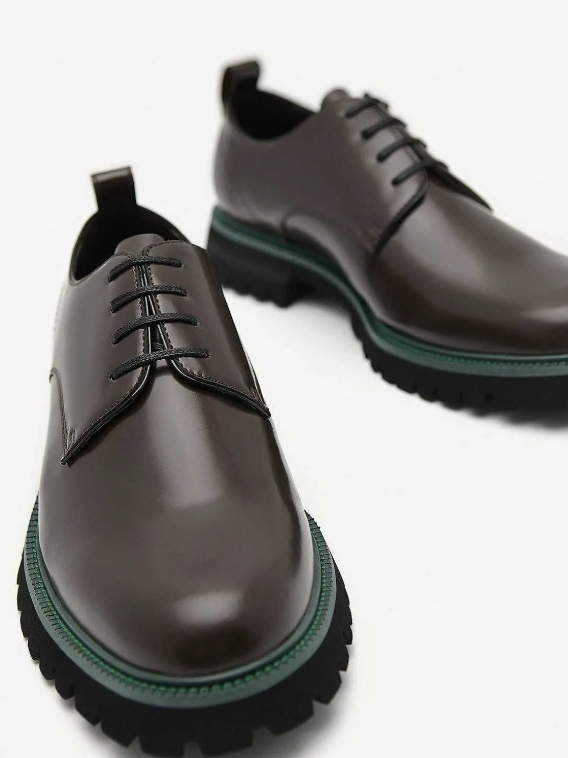 Hendrix Leather Derby Shoes